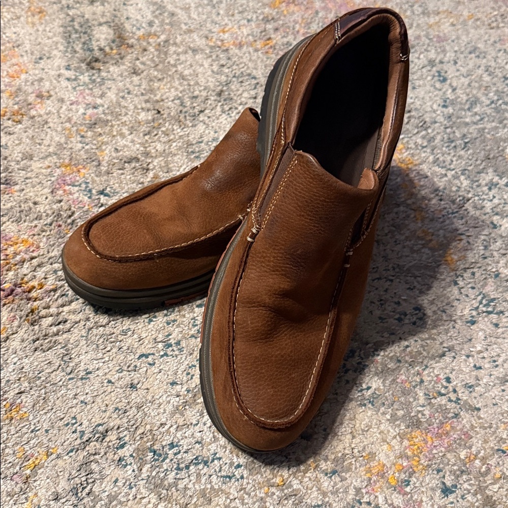 Johnston & Murphy XC4 Men’s Brown Sheepskin Waterproof Loafer 12